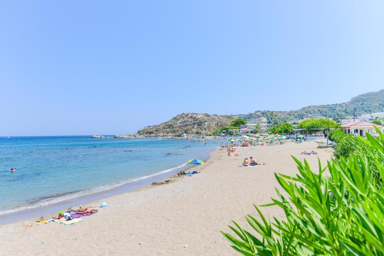 Evita Beach Faliraki Bagian luar foto